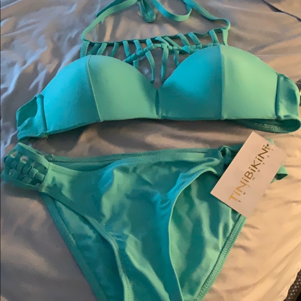 Tini Bikini size M ( more like small) with tags